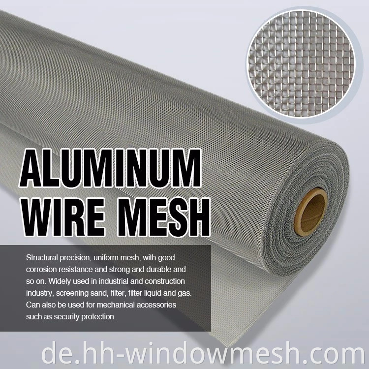 Aluminiumrahmen -Moskiton -Netting -Fliegenbildschirmtür Aluminium -Legierungsfenster Bildschirm